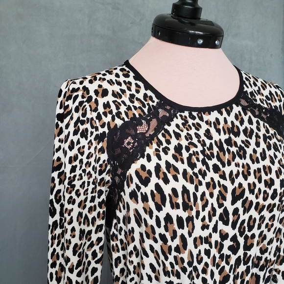 Leopard Print Super Cute Juicy Couture Mini Dress - Picture 6 of 16